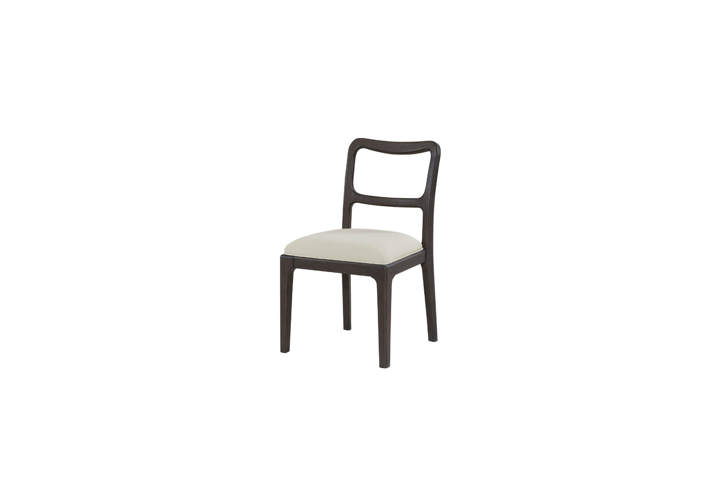 Black Wood Back Chair