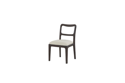 Black Wood Back Chair