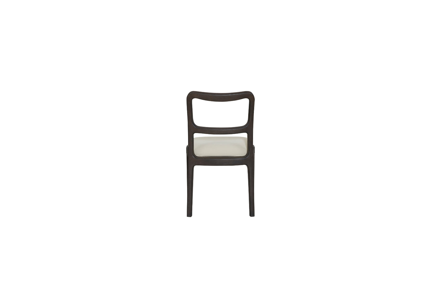 Black Wood Back Chair