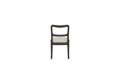Black Wood Back Chair