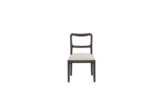 Black Wood Back Chair